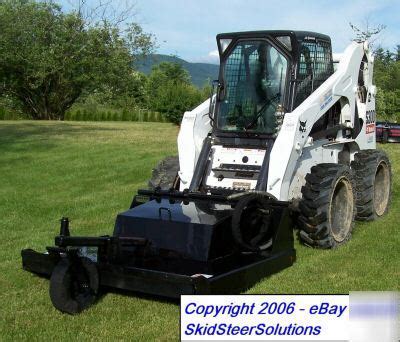 bush hog for skid steer for sale|bush hog for bobcat sale.